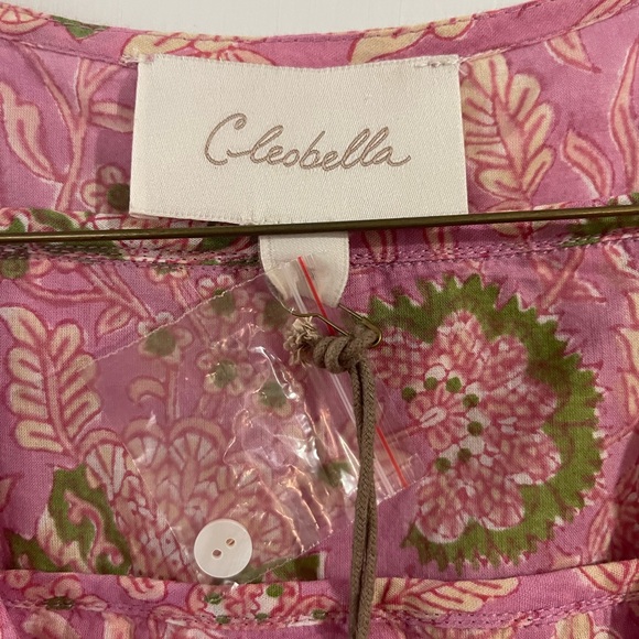Cleobella pink crop top NWT - Picture 2 of 6